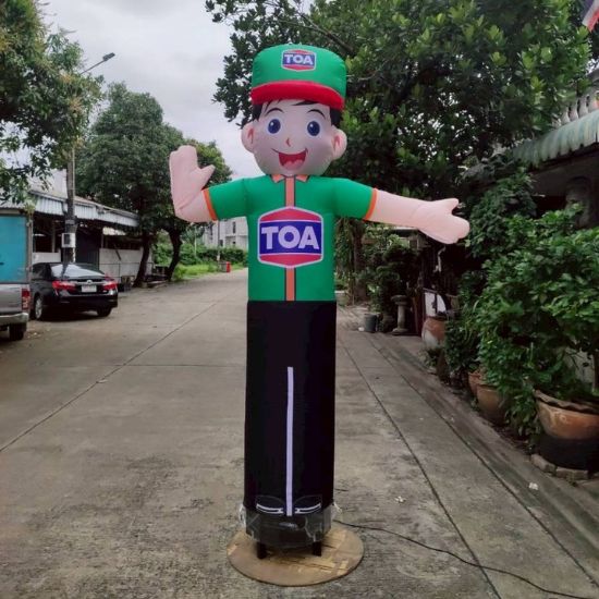 จุดเด่นของบริการสั่งทำตุ๊กตาลมโบกหน้าร้าน