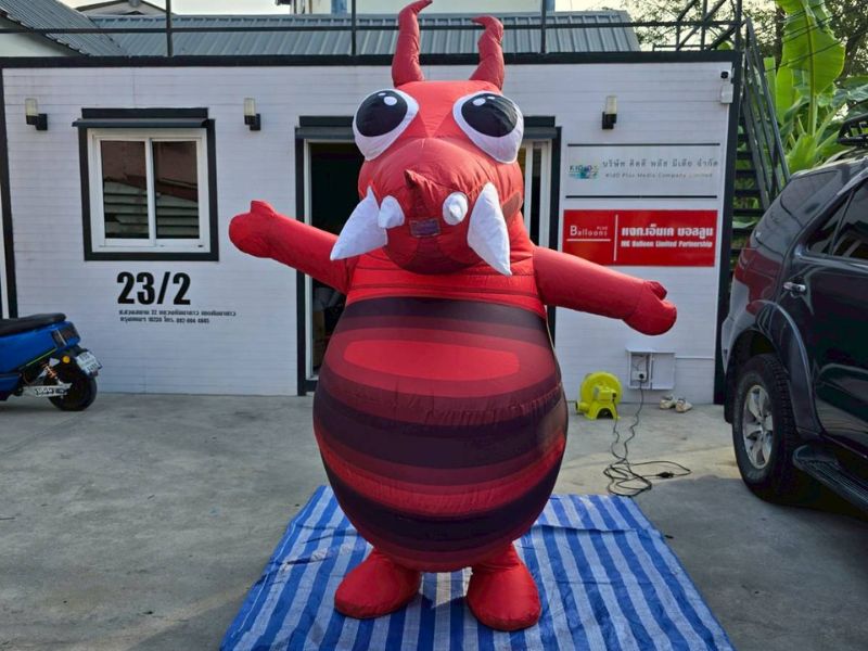 จุดเด่นของโรงงานผลิตมาสคอตเป่าลม จุดเด่นของโรงงานผลิตมาสคอตเป่าลม