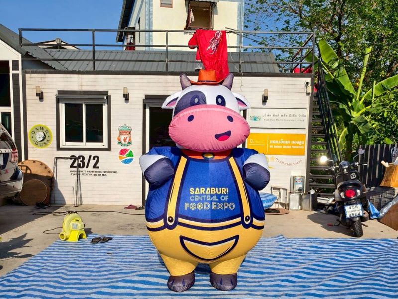 รับผลิตมาสคอตเป่าลม รับผลิตมาสคอตเป่าลม